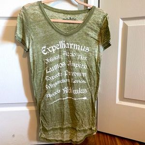 Harry Potter green shirt